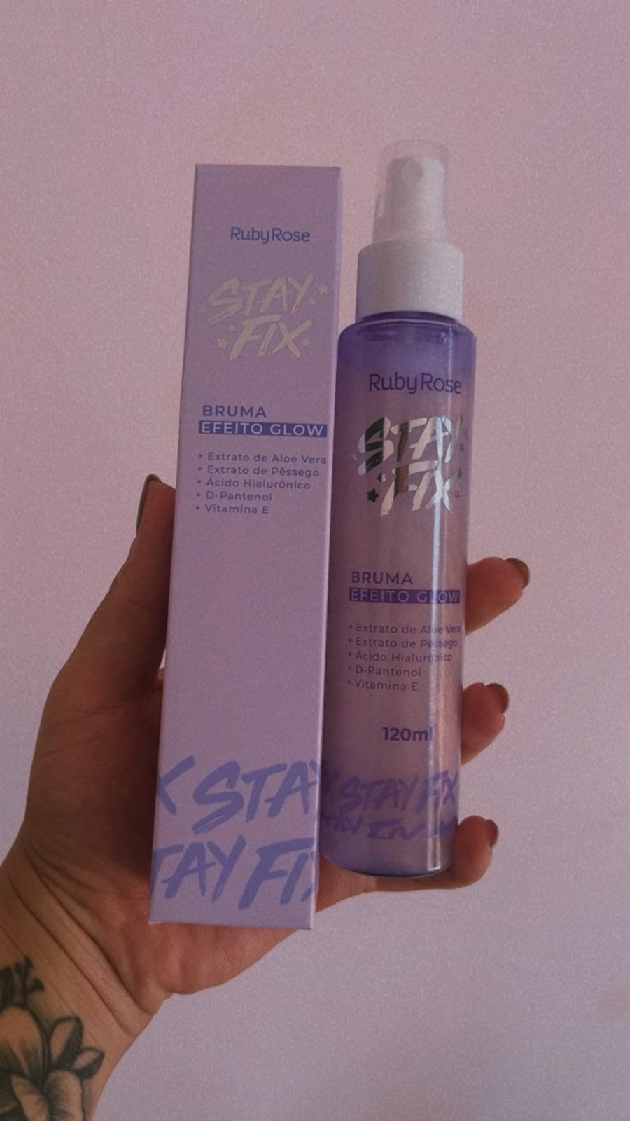 Bruma Stay Fix efeito glow